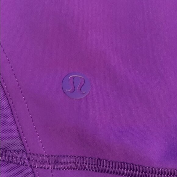 lululemon athletica Vibrant Purple Athletic Shorts, Size 14, NWT - Picture 6 of 7